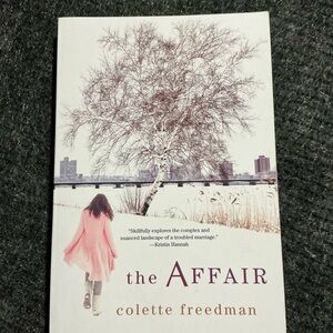 The Affair by Colette Freedman - White and Pink Cover